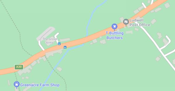 A30: Ludwell (lower) - Speed Assessment 